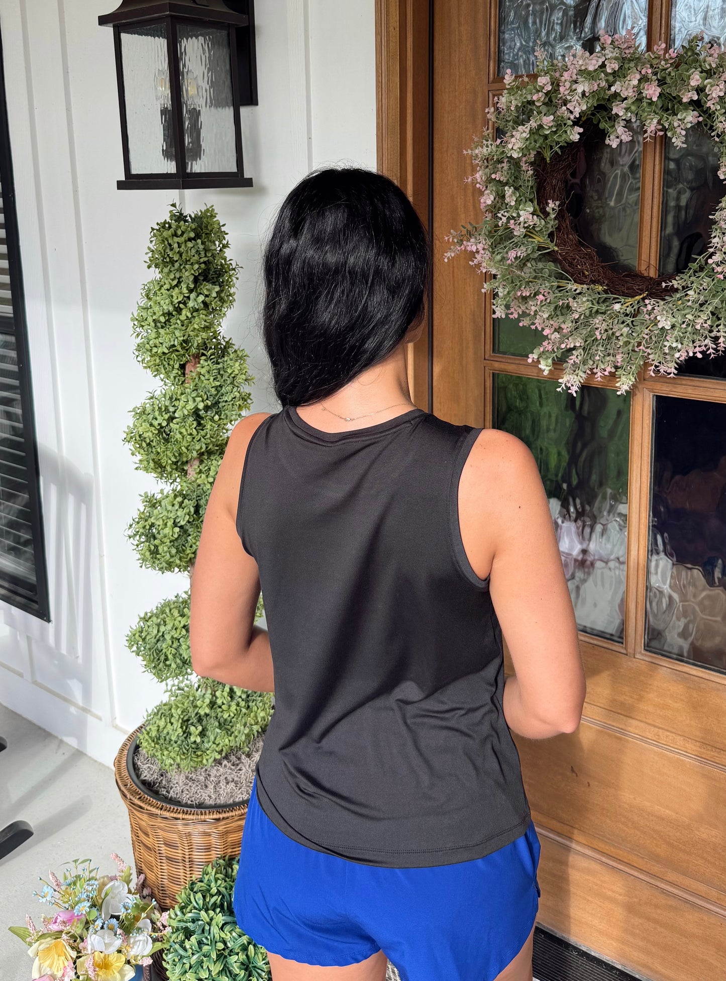 STARS baseball (Black) Tank Top