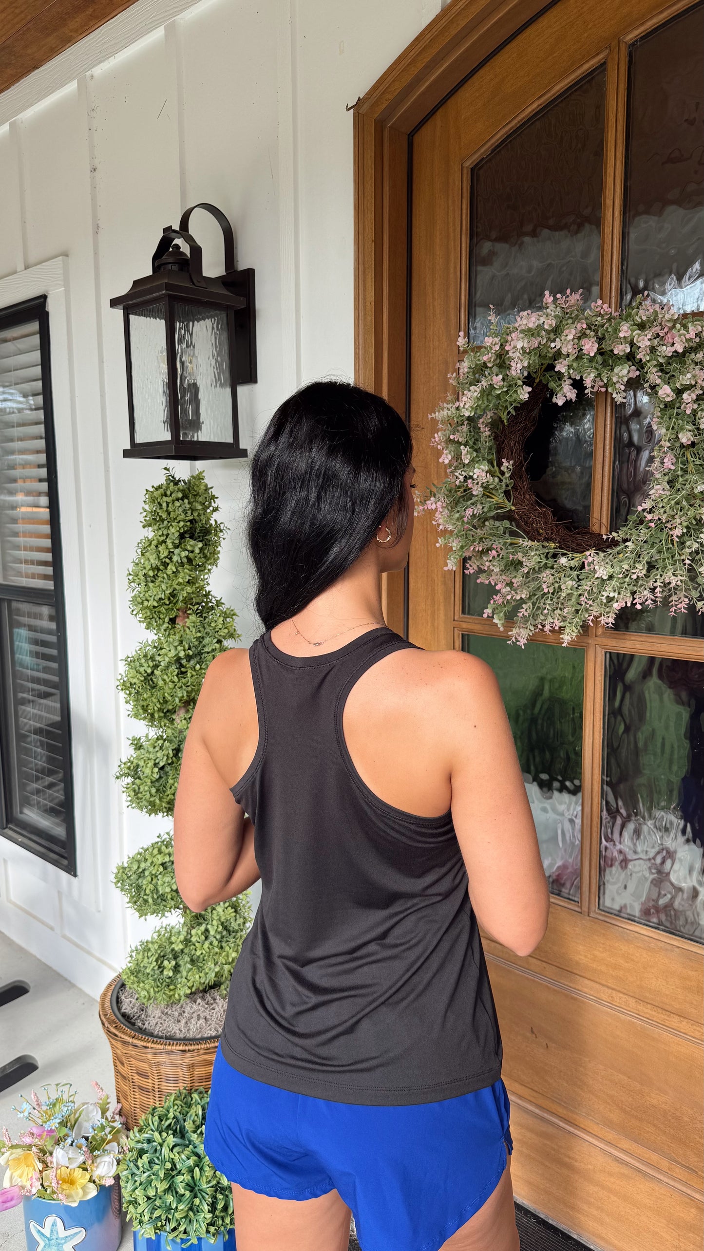RS Star (Pink) Racerback Tank Top