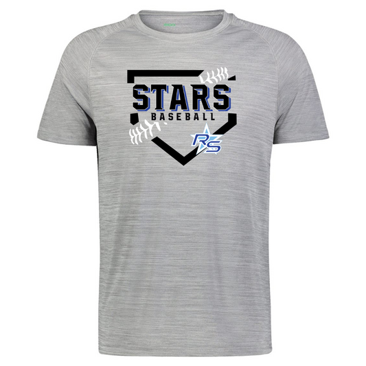 Stars Plate (Heather Grey)