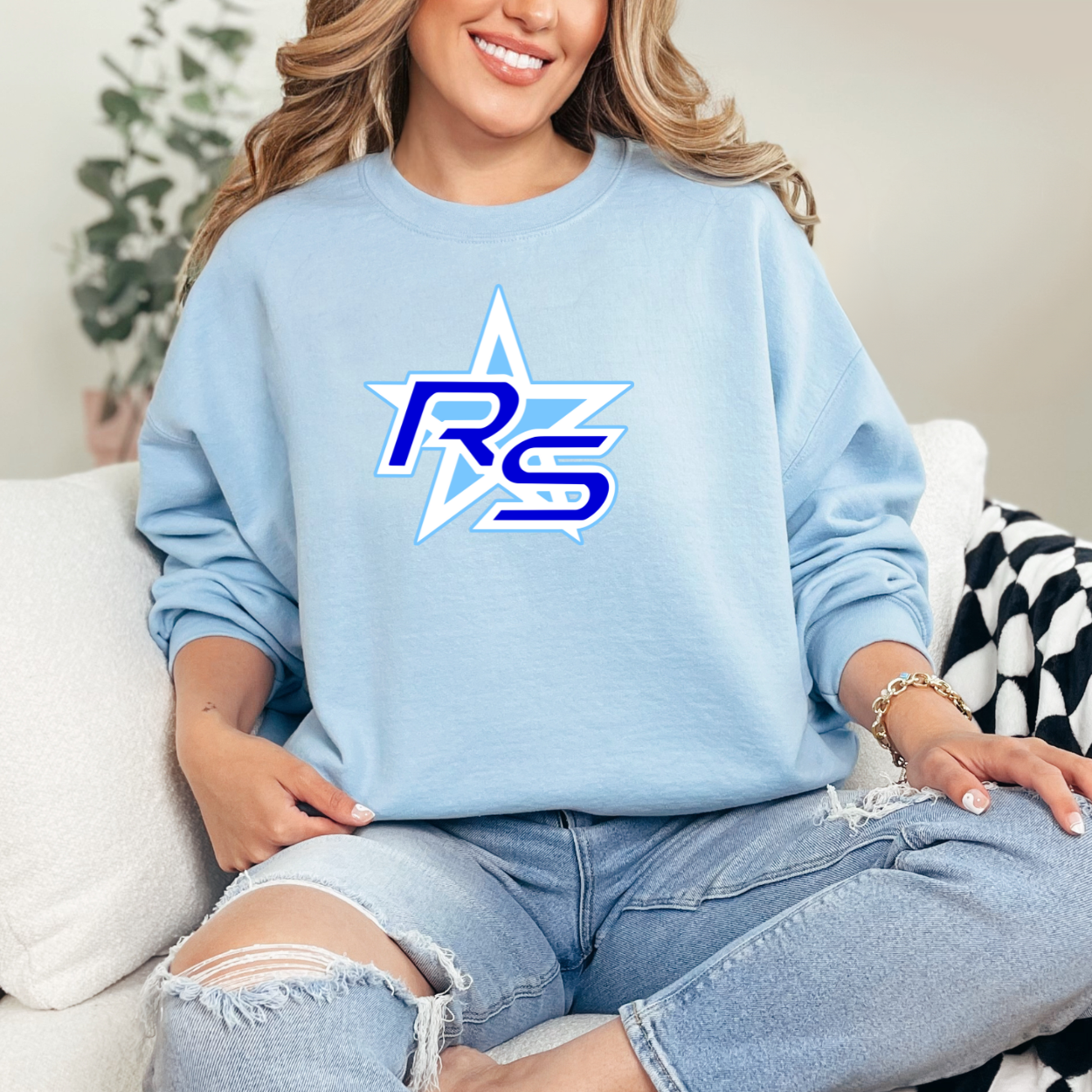 RS Star (Light Blue) Sweatshirt