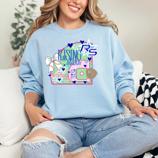 RS Bow (Light Blue) Sweatshirt