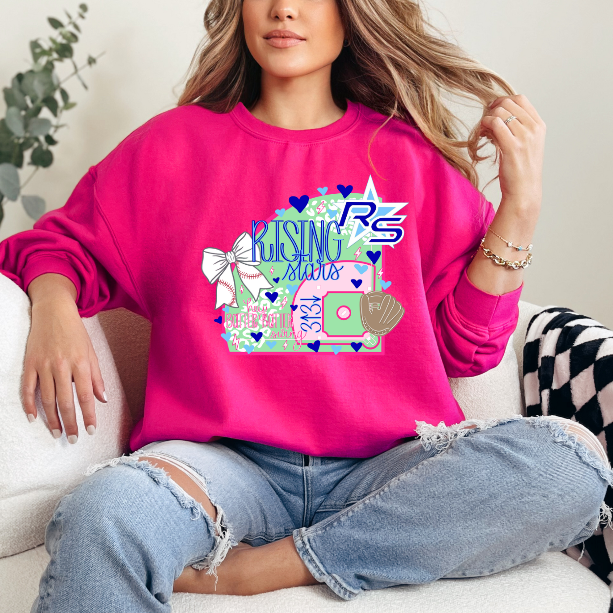 RS Bow (Heliconia) Sweatshirt