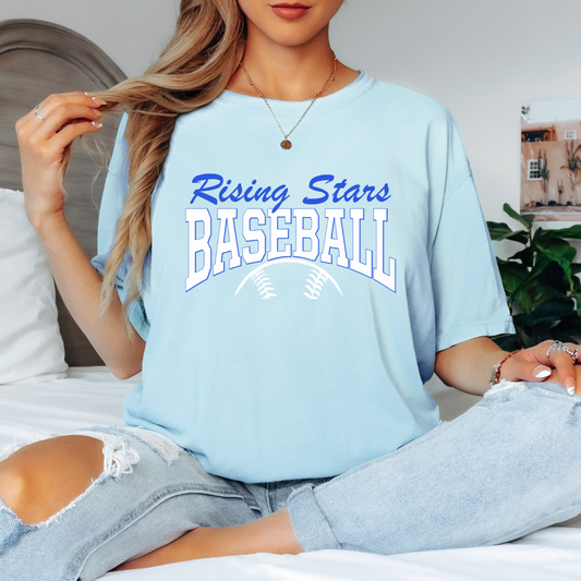 Rising Stars BASEBALL (Chambray) T-shirt