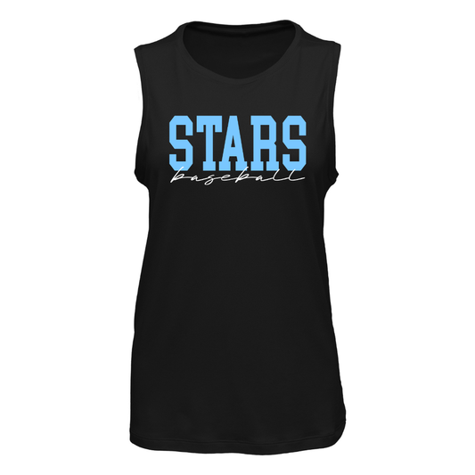 STARS baseball (Black) Tank Top