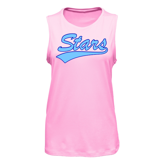 Stars Swoosh (Pink) Tank Top