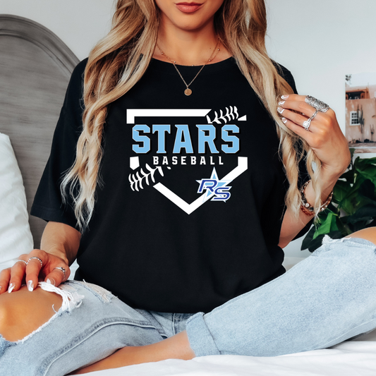 STARS Plate (Black)T-shirt