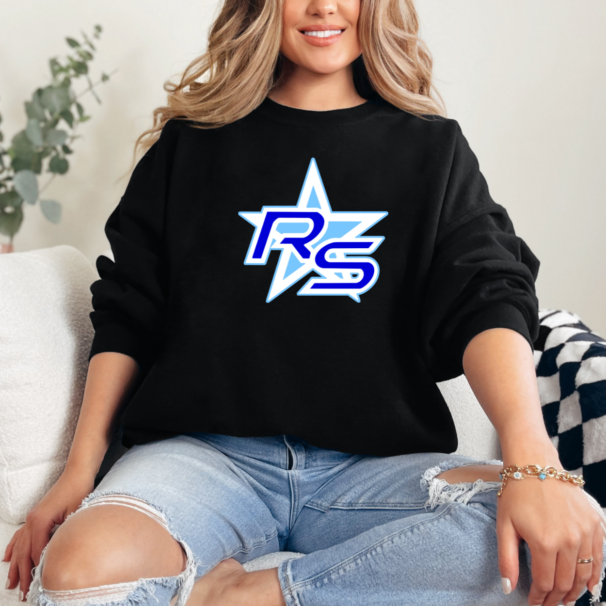 RS Star (Black) Sweatshirt