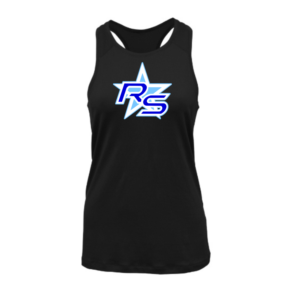 RS Star (Black) Racerback Tank Top
