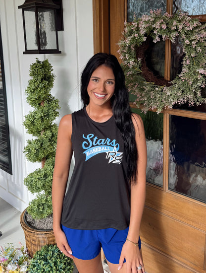 Rising Stars BASEBALL (White) Tank Top